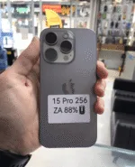 آیفون 15پرو| حافظه 256گیگ|باتری 88| iPhone 15pro| za