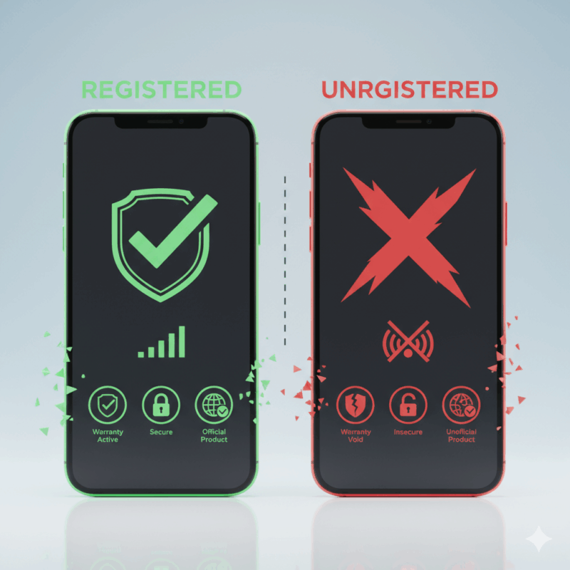 تفاوت گوشی رجیستر شده و رجیستر نشده + نکاتی که کمتر کسی می‌داند