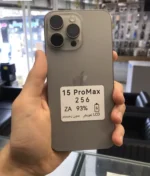 آیفون 15پرومکس| حافظه 256گیگ|باتری 93| iPhone 15proMax| ZA - Image 2