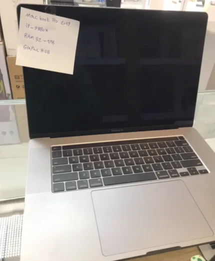 لپتاپ کارکرده مک بوک پرو2019