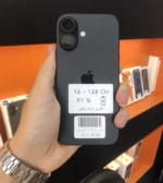 آیفون 16| حافظه128گیگ|باتری 91| iPhone 16| CH