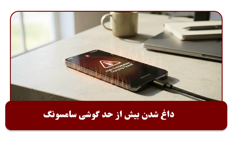 داغ شدن بیش از حد گوشی سامسونگ