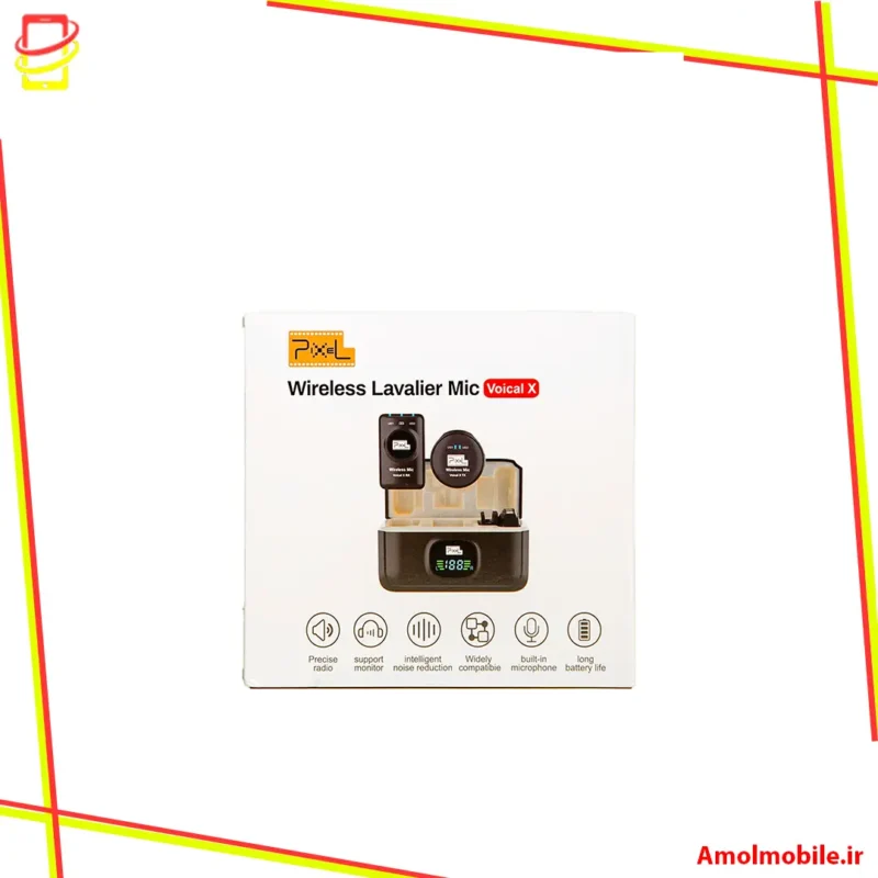 میکروفون دوکاربره VOICAL-X پیکسل