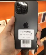 آیفون 15پرومکس| حافظه 256گیگ|باتری 93| iPhone 15proMax| ZDA